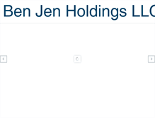 Tablet Screenshot of benjenholdings.com